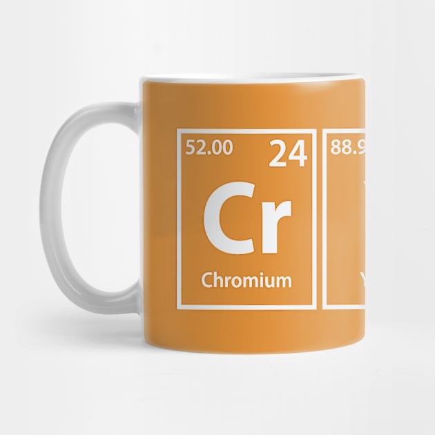 Crypt (Cr-Y-Pt) Periodic Elements Spelling by cerebrands